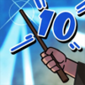 Wizard level 10. Trophy