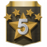 Five Stars at Freddys Trophy