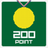 200 POINTS PRACTICE Trophy