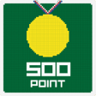 500 POINTS PRACTICE Trophy