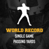 Passing World Record Trophy