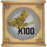 Master of Triple Digits Trophy