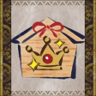 Gold Crown Plaque Trophy