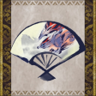 Fan of Fading Crimson Trophy