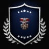 Knight Cross of the Iron Cross with Oak Leaves, Swords and Diamonds in Gold Trophy