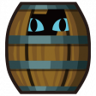 A Mewing (?) Barrel Trophy