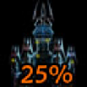 25% OF THE CASTLE IS LIT Trophy