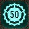 Half a cog Trophy
