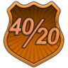 Precise 40/20 Trophy