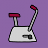 Enjoy your stationary bicycle Trophy