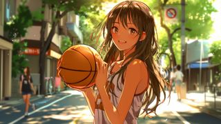 Anime Girls Basketball League Screenshot 1