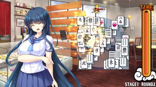 Pretty Girls Mahjong Solitaire - Blue Screenshot 8