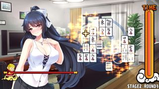 Pretty Girls Mahjong Solitaire - Blue Screenshot 9