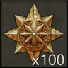Gold x100 Trophy
