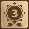 The golden medal of Normal: Part 3 Trophy