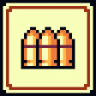 THREE BULLETS Trophy