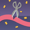 Ribbon Cutting Trophy