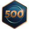 The 500 Club Trophy