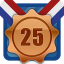 25% Trophy