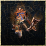 A brave warrior Trophy