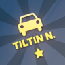 Car insignia 'Tiltin North' Trophy