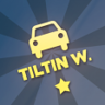 Car insignia 'Tiltin West' Trophy