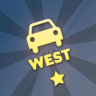 Car insignia 'West' Trophy