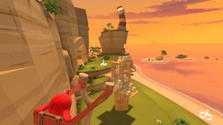 Angry Birds VR: Isle of Pigs Screenshot 1