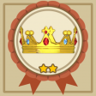 Obtained 2 gold treasures. Trophy