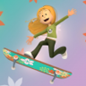 Board sports queen Trophy