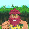 Platinum Caveman Trophy