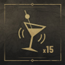 Shaken, Not Stirred Trophy