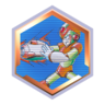 Friendly Neighborhood Mega Man Trophy