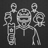 Tourist riding Trophy