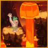 In the heart of the volcano. Trophy