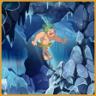 Rocky fall. Trophy