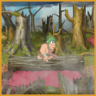 Lightning swamp. Trophy