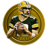 Aaron Rodgers Legacy Award Trophy
