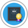 Trendy restaurant Trophy