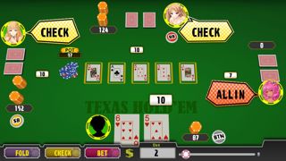 Poker Pretty Girls Battle: Texas Hold'em Screenshot 2