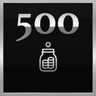 Receive 500 Tips Trophy