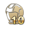 10 Times Into Battle Trophy