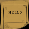 Revisit your own words Trophy