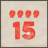15 Perfect Achiever Overperformed Levels Trophy