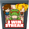 3 win streak Trophy