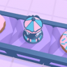 Round and Round and Round Trophy
