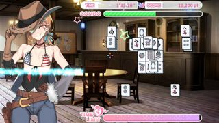 Otoko Cross: Pretty Boys Mahjong Solitaire Screenshot 2