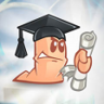 Worms Master Diploma Trophy
