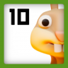 10 Bunnies Trophy