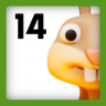 14 Bunnies Trophy